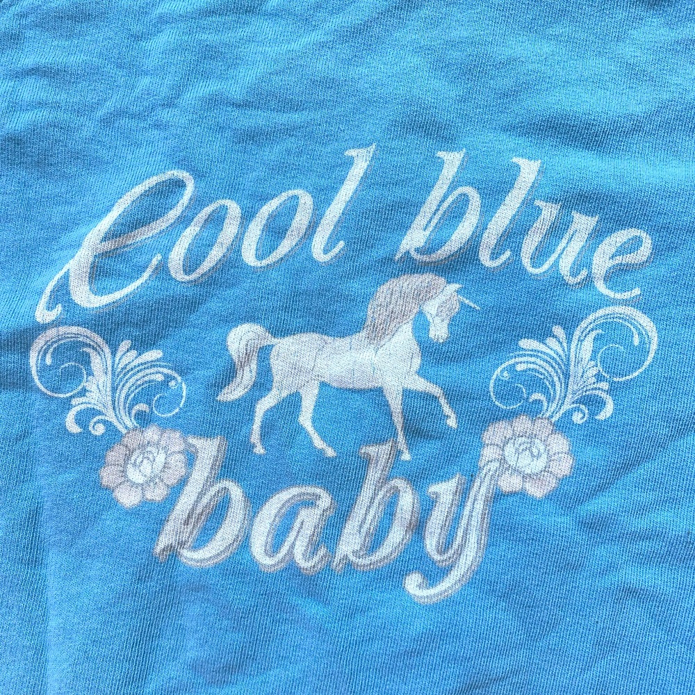 Spell Cool Blue Baby Jumper 🦄